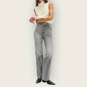 Rolla's | Heidi High Rise Loose Straight Jeans | Gray | Size 29